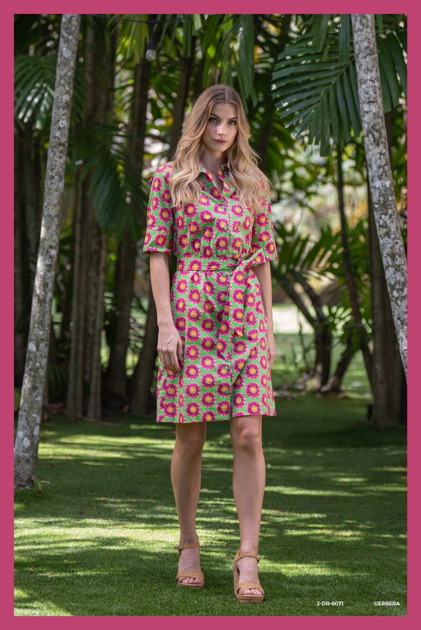 Pretty In Prints - The Gerbera Dress