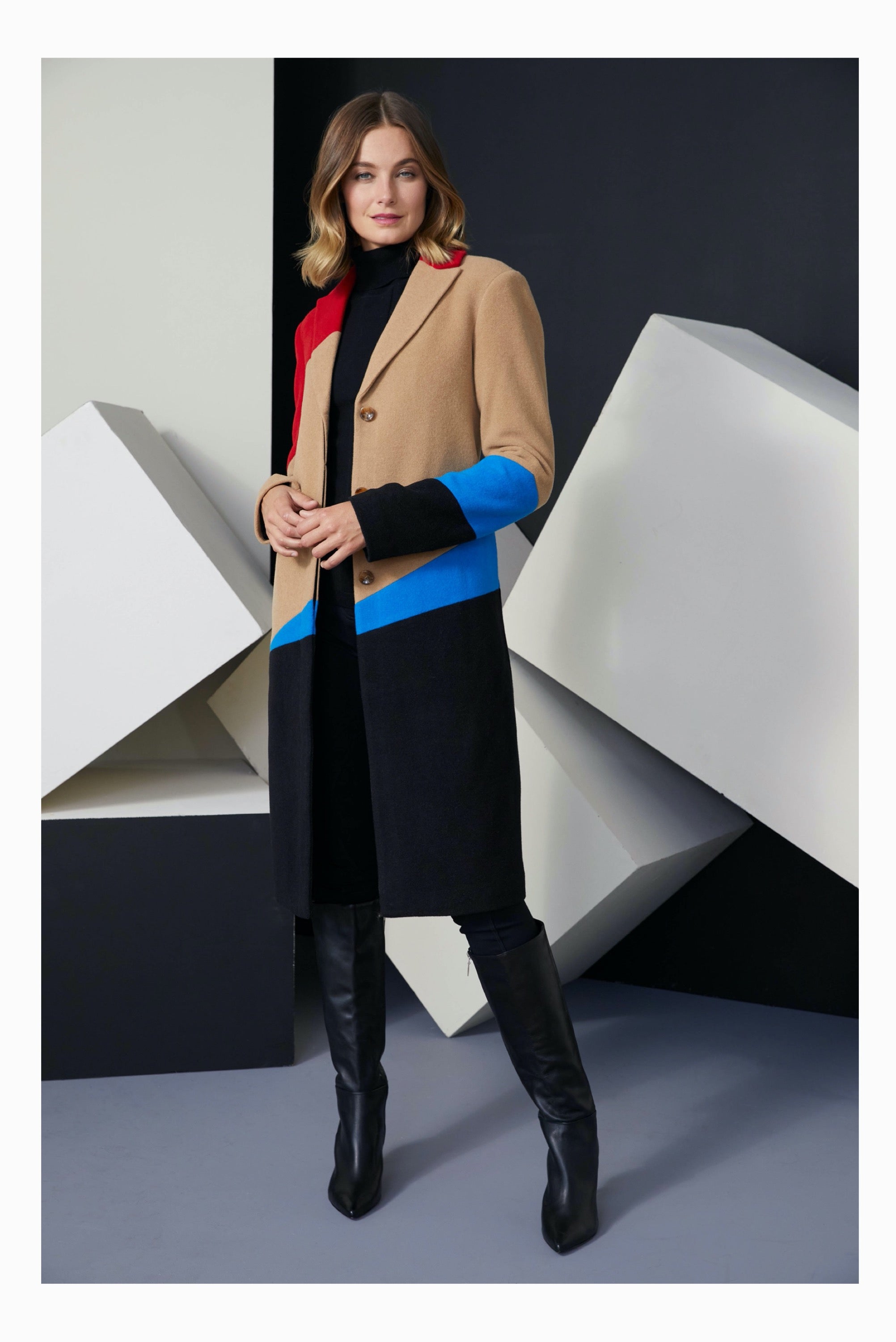 THE COLORBLOCK COAT