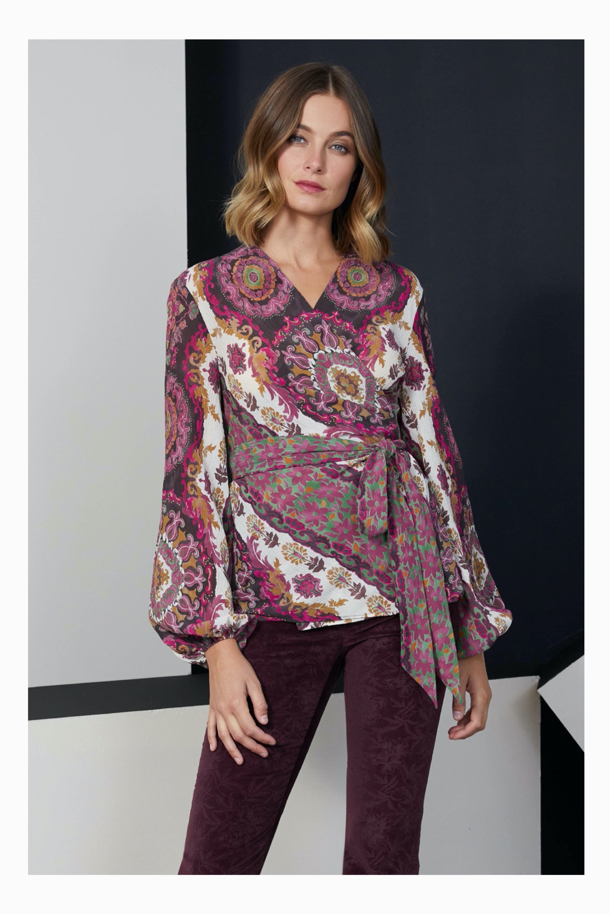 THE WINTERBERRY BLOUSE