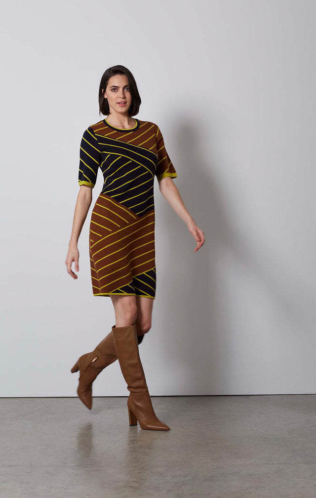 ISOSCELES-CASHMERE-SOFTENED KNIT DRESS-4-dr-2125-ON MODEL