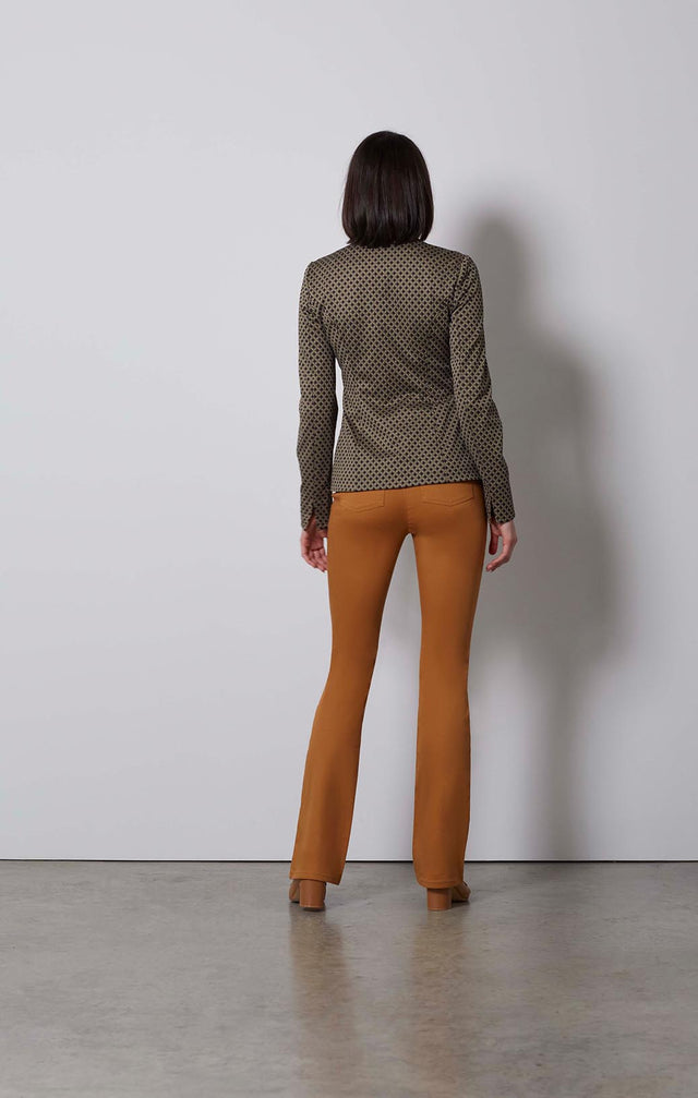 LATTICE-CHECK JACQUARD JACKET-4-jk-2114-ON MODEL