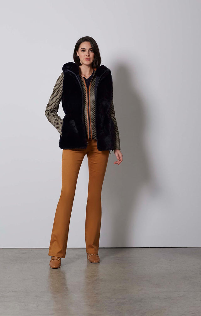 LATTICE-CHECK JACQUARD JACKET-4-jk-2114-ON MODEL