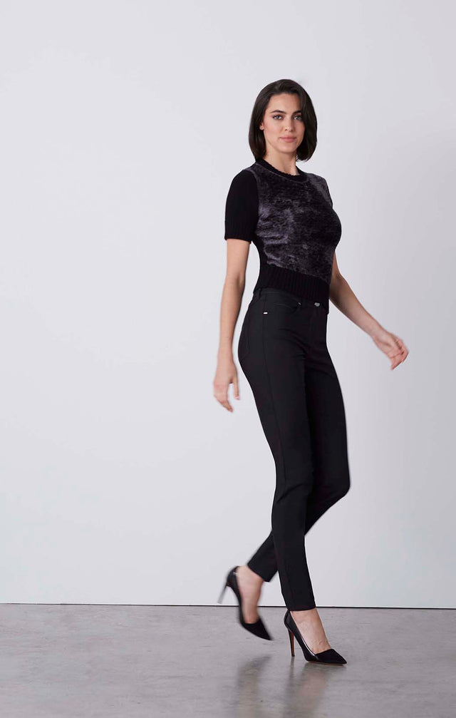 Ursa Major - Knit Faux-Fur 
Sweater - On Model