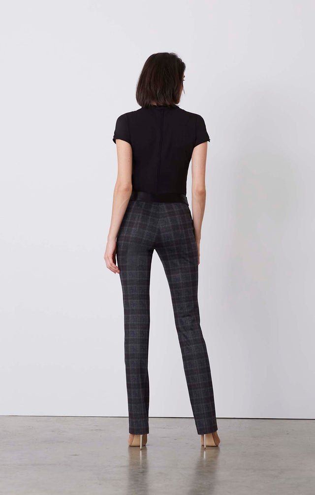 Polarity - Stretch Plaid Pants - On Model