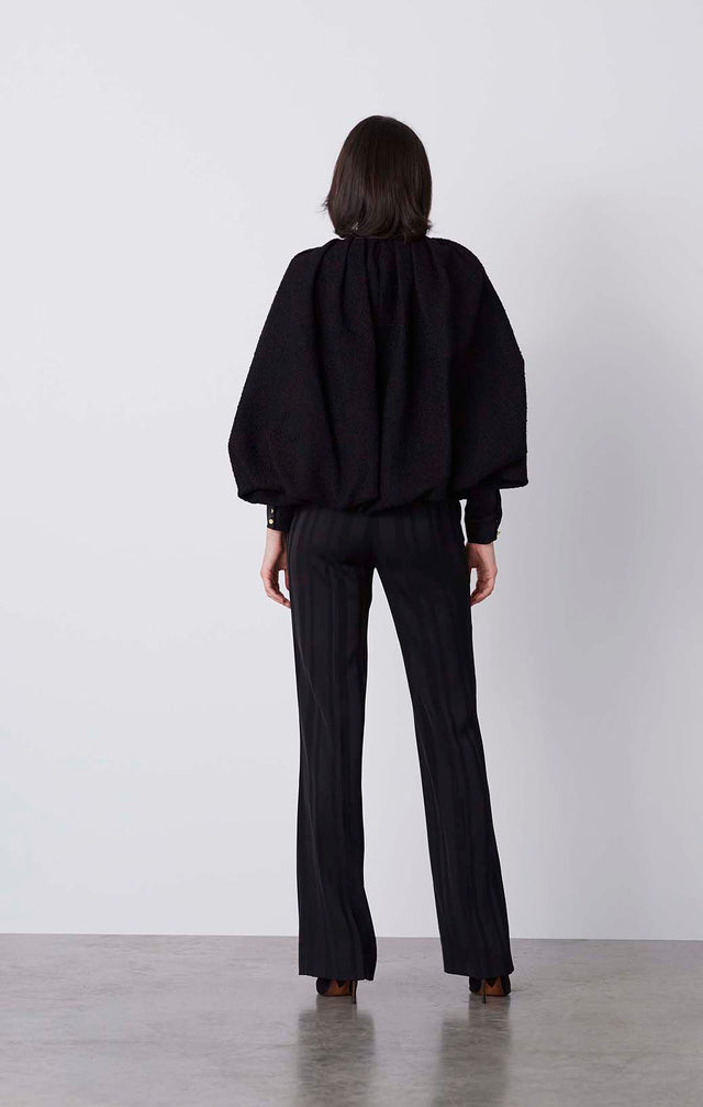 Showtime - Wool-Rich Capelet - On Model