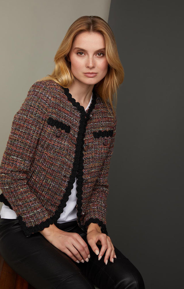 COTERIE-BOUCLÉ TWEED JACKET-2-jk-1824-ON MODEL