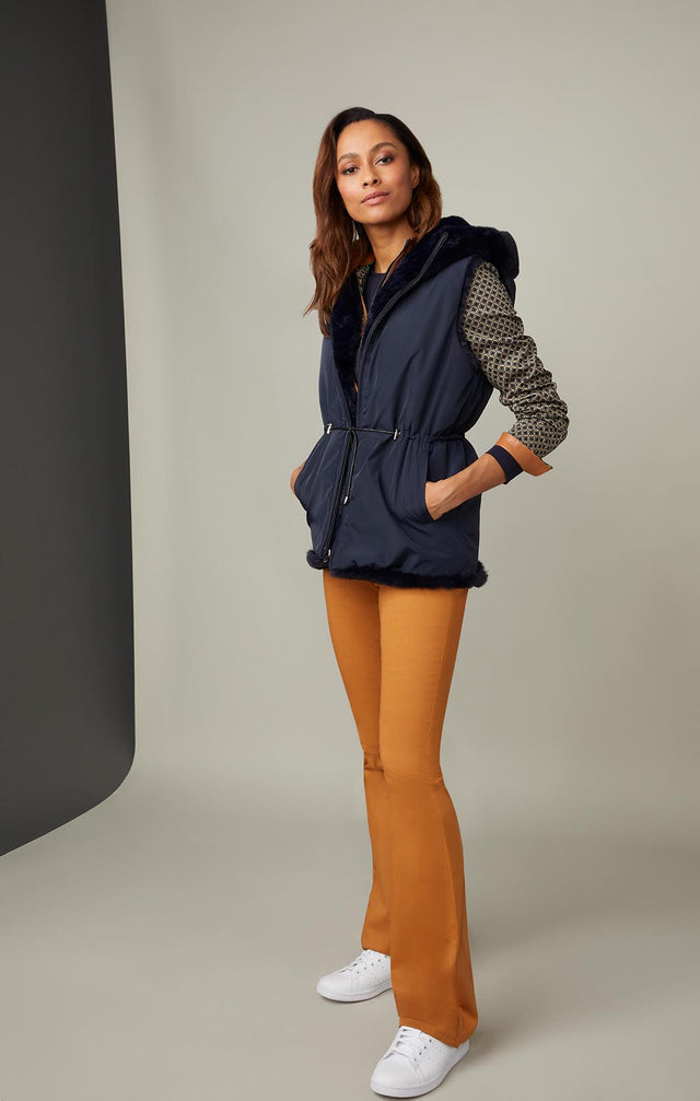 LATTICE-CHECK JACQUARD JACKET-4-jk-2114-ON MODEL