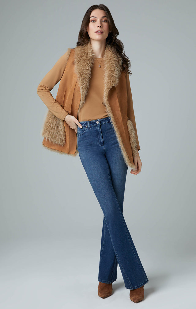 Weekender - Wide-Leg Jeans In Stretch Denim - Lookbook Image