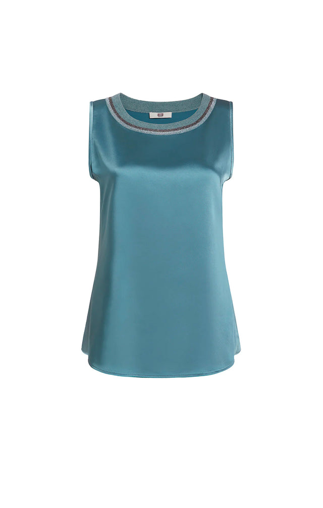 Rime - Crêpe-Back Satin Blouse - Product Image