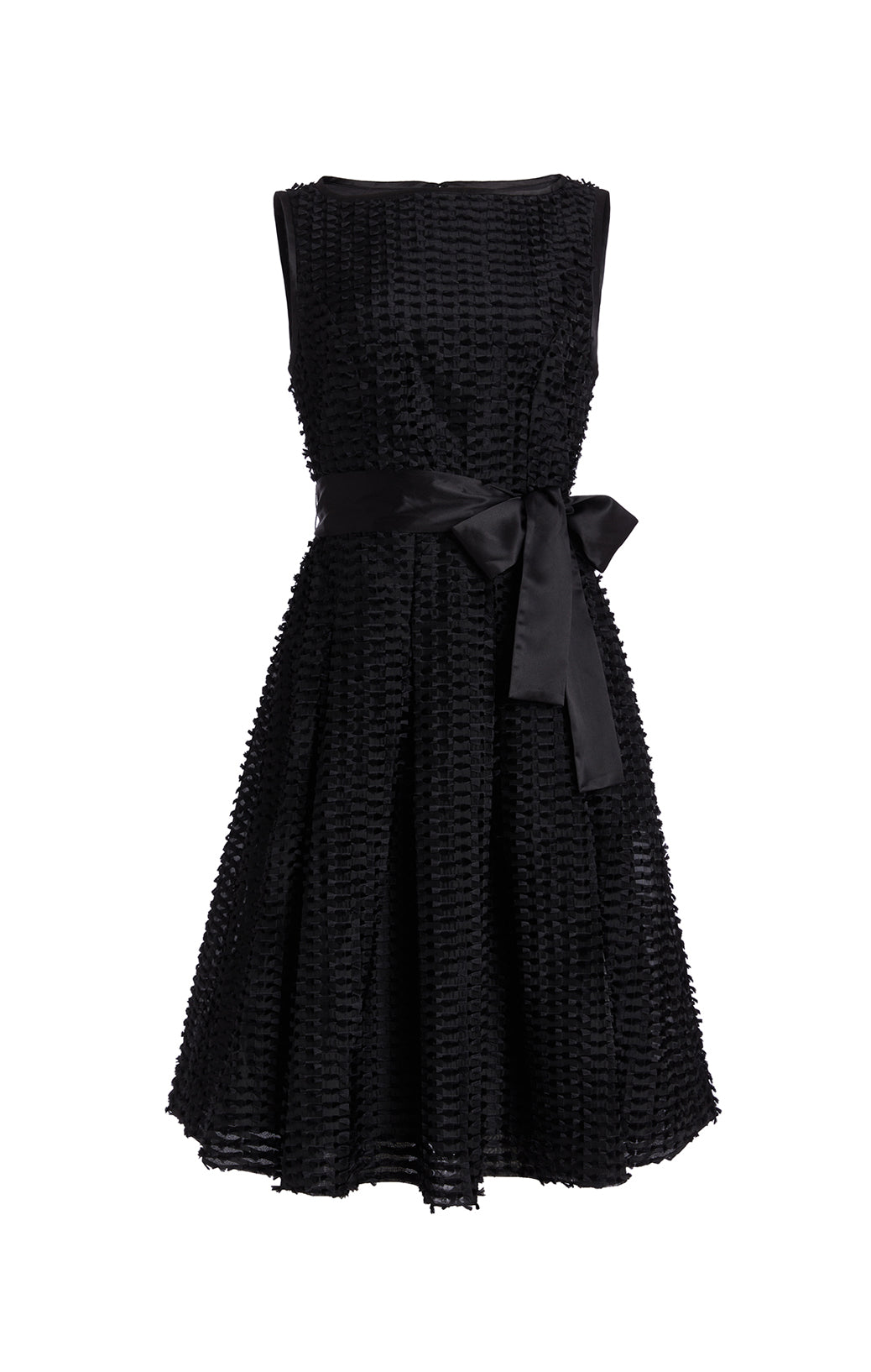 Fashionista - Embroidered Velvet Sabrina Dress
