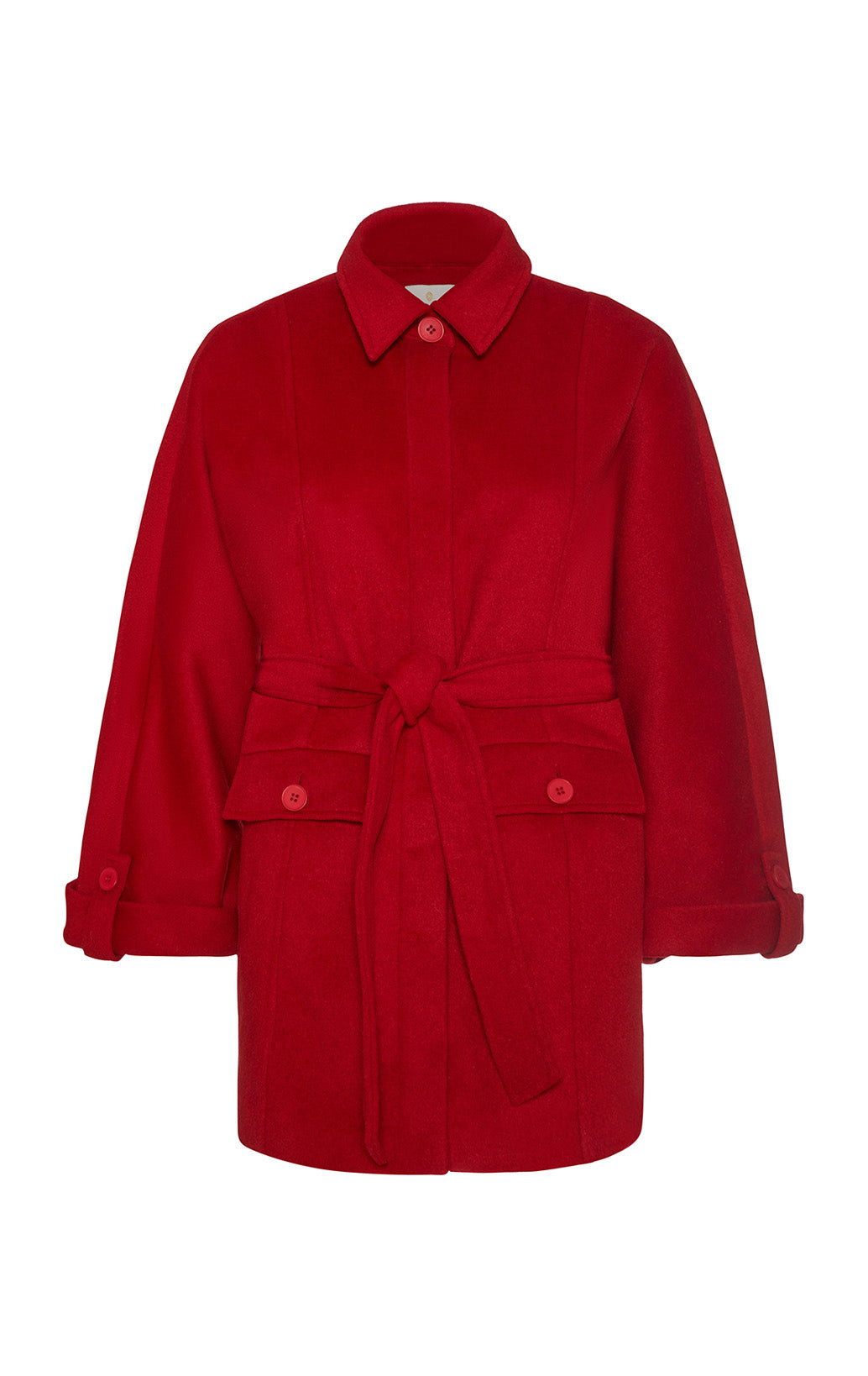 Frozen - Cashmere-Softened Piped Wool Jacket - Product Image