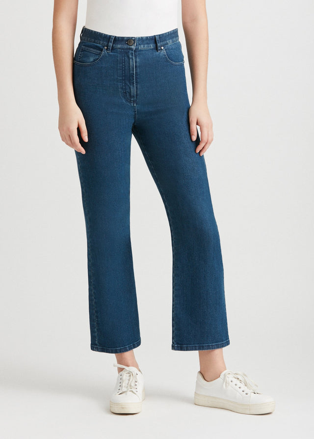 Hera - Recycled Cropped Jeans