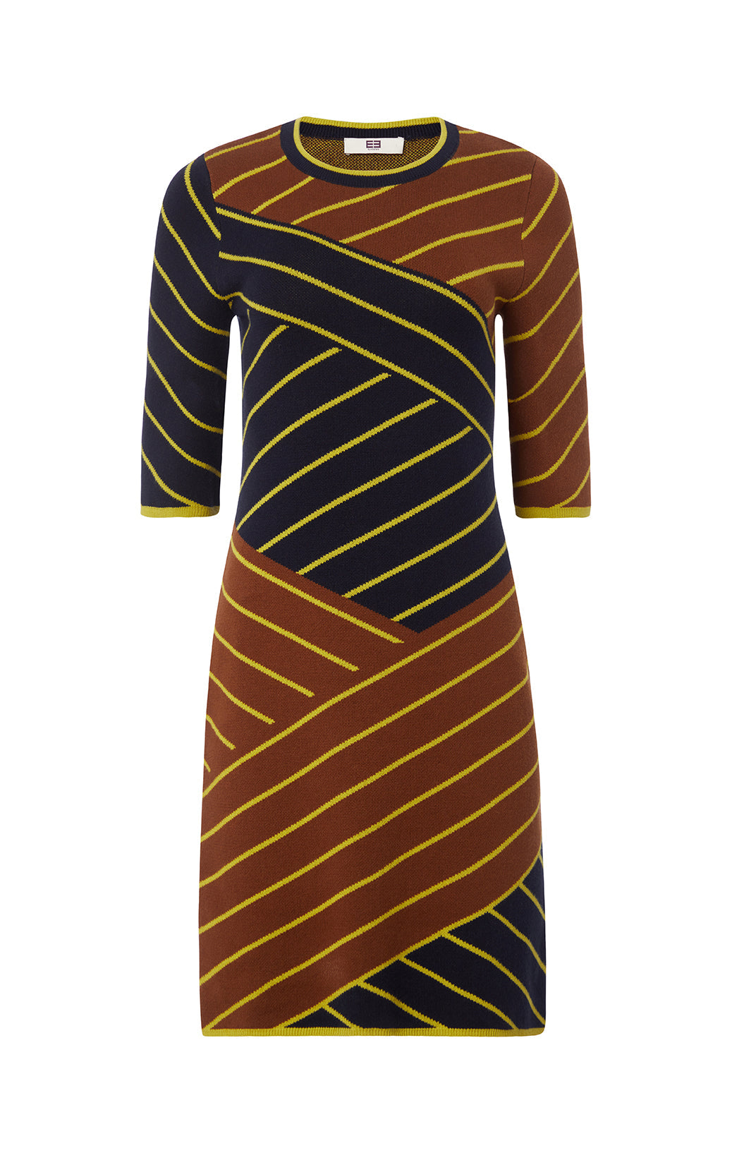 DELPHIAN-BLACK CRÊPE UTILITY DRESS