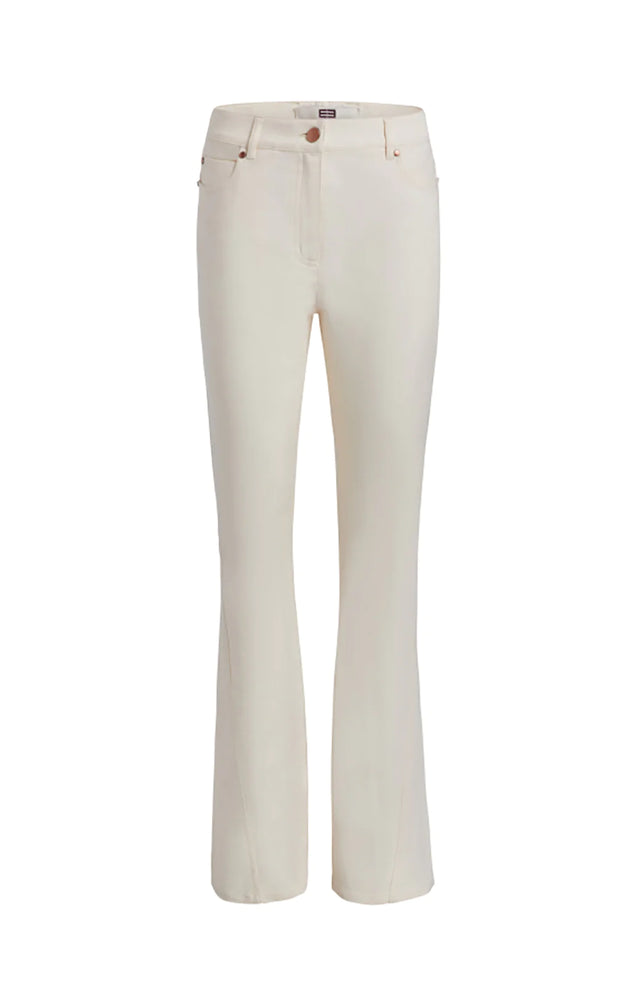 Swirl Ivory - Traveling Seam Jeans