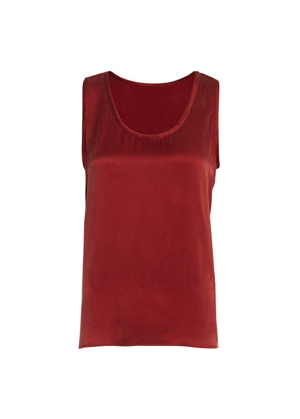 Sahara - Silk-front Jersey Tank