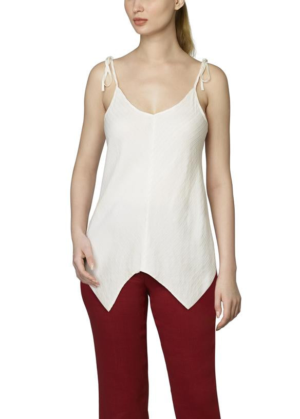 Tahiti - Striped Handkerchief Blouse