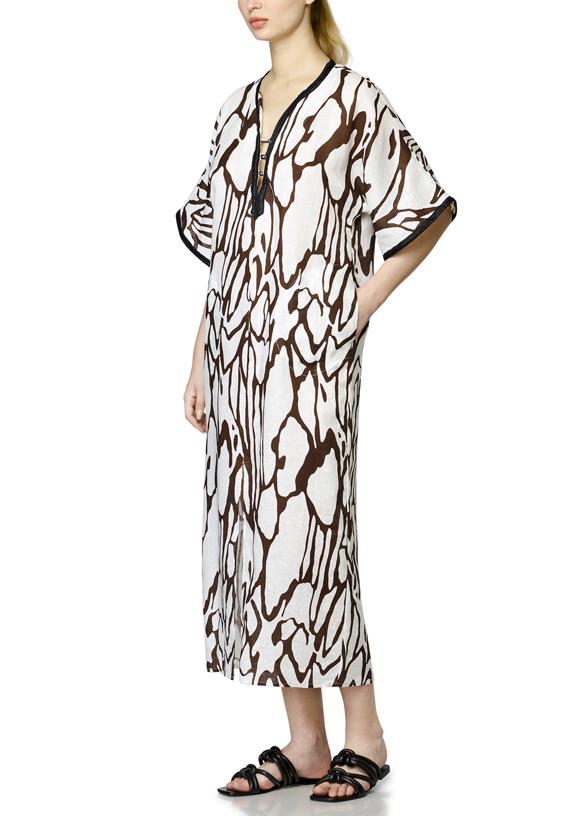 Giraffe - Linen Caftan Dress