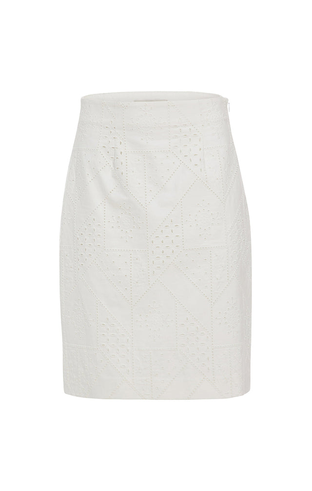 Illumination - Broderie Anglaise Skirt - Product Image