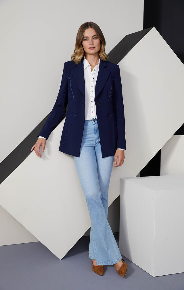 Miro - Silk Georgette Blouse - Look