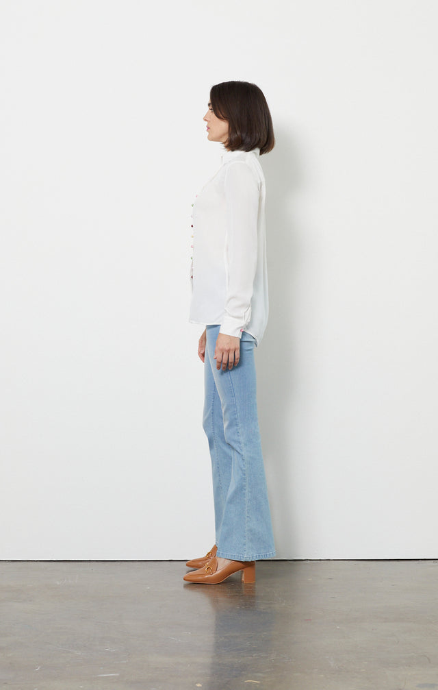 Miro - Silk Georgette Blouse - Look