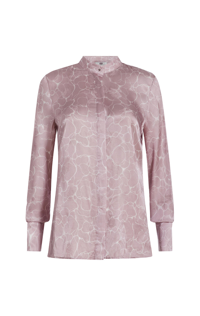Beguile - Silk-Rich Print Blouse - Product Image