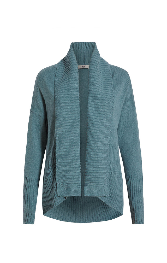 Lake Tahoe - Cocoon Cardigan Sweater With Merino & Alpaca - Product Image