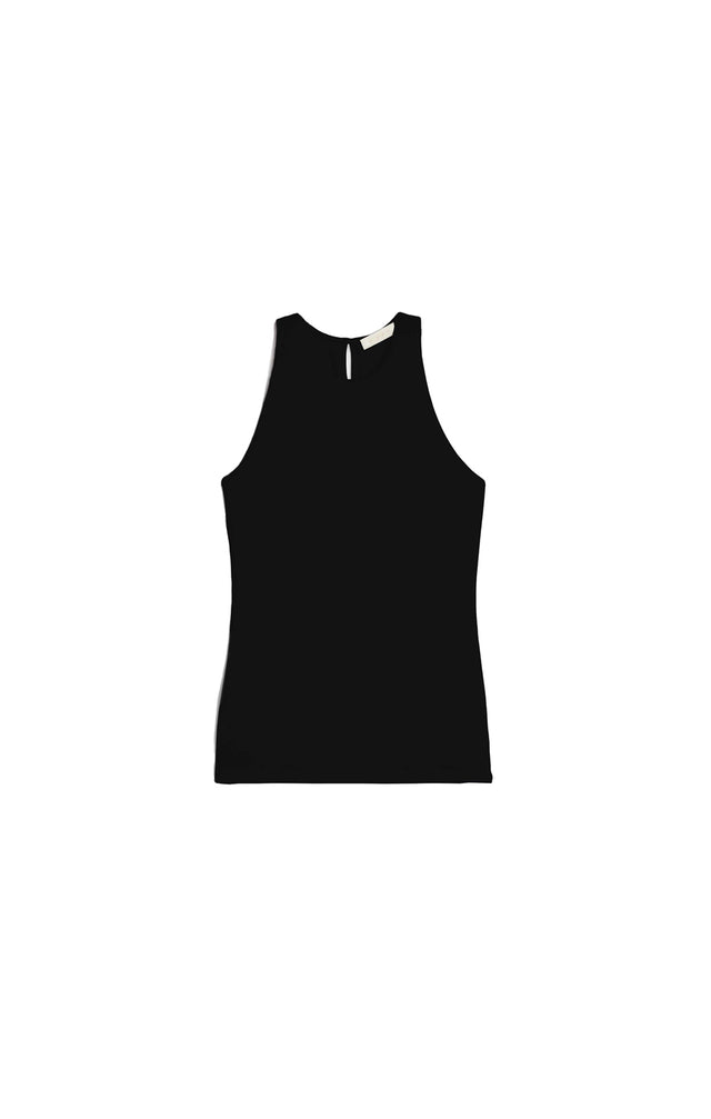 Caspian - Black - Jersey Tank Top - Product Image