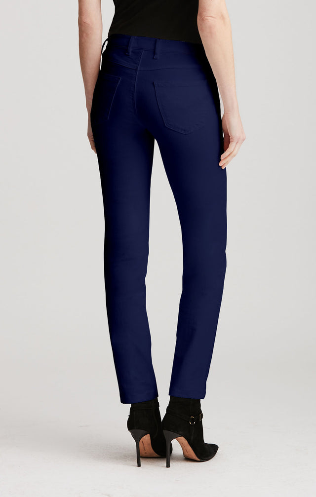 Wanderlust Navy - Peached Cotton Jeans - On Model