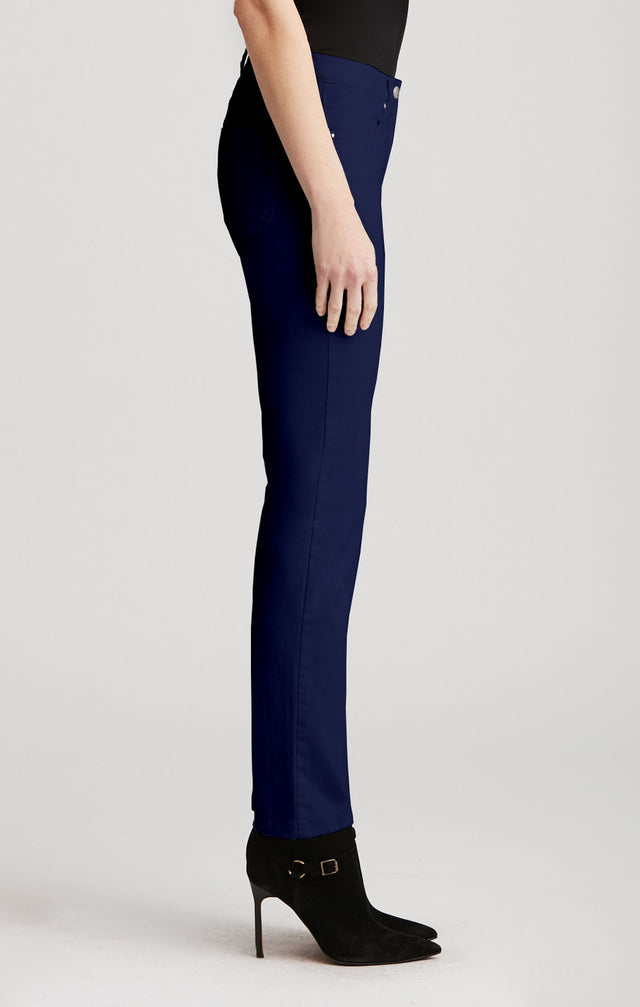 Wanderlust Navy - Peached Cotton Jeans - On Model