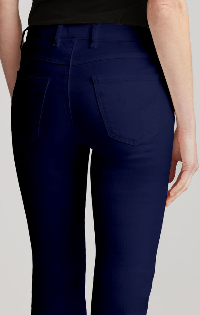 Wanderlust Navy - Peached Cotton Jeans - On Model