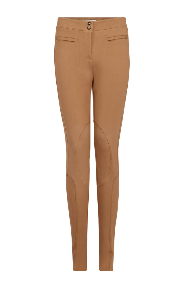 Dressage Tan - Ponte Riding Leggings - Product Image