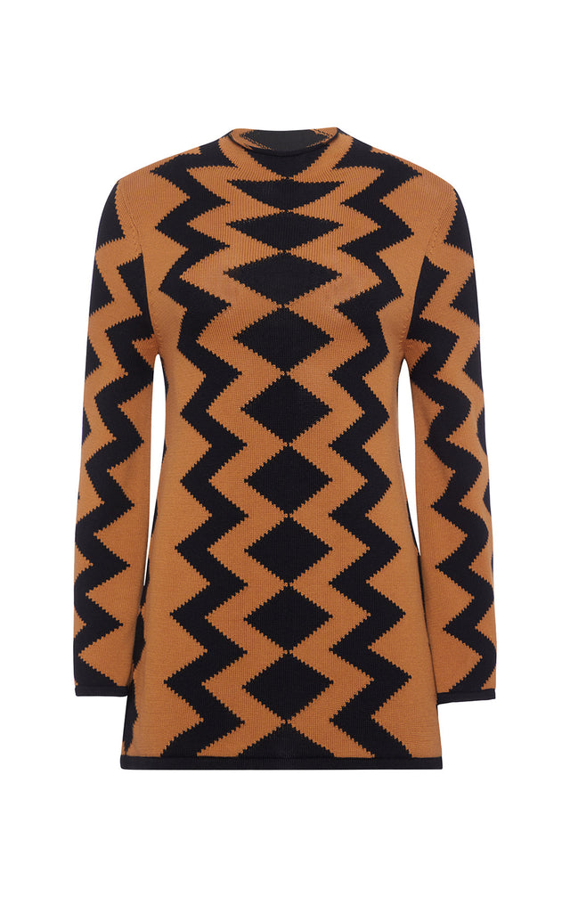 Brasserie - Zig-Zag Intarsia Sweater