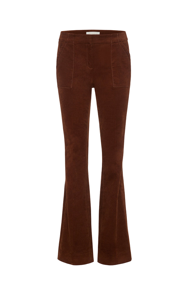 Cafe - Bootcut Corduroy Trousers