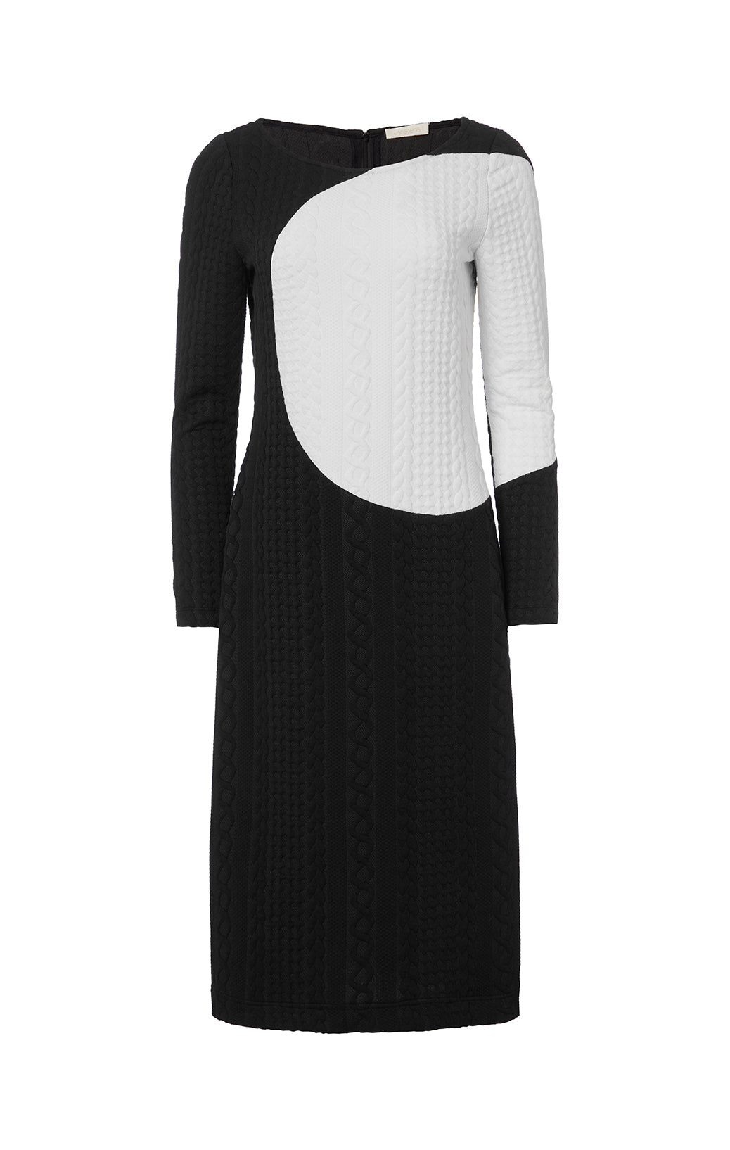 DELPHIAN-BLACK CRÊPE UTILITY DRESS