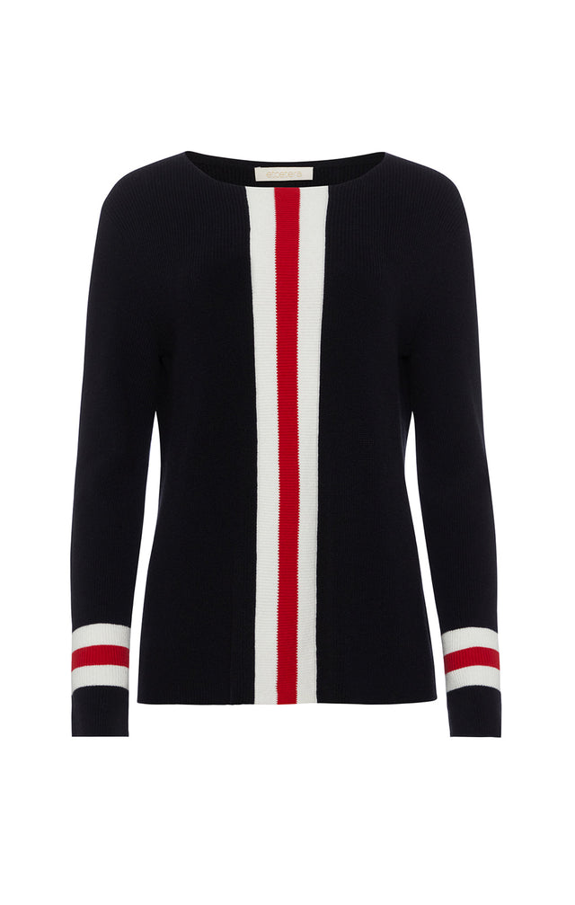 Toboggan - Cashmere-Softened Striped Sweater
