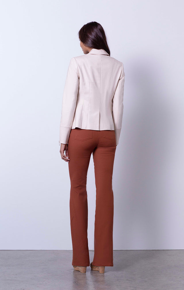 Mayfair - Sustainable Champagne Jacket - On Model