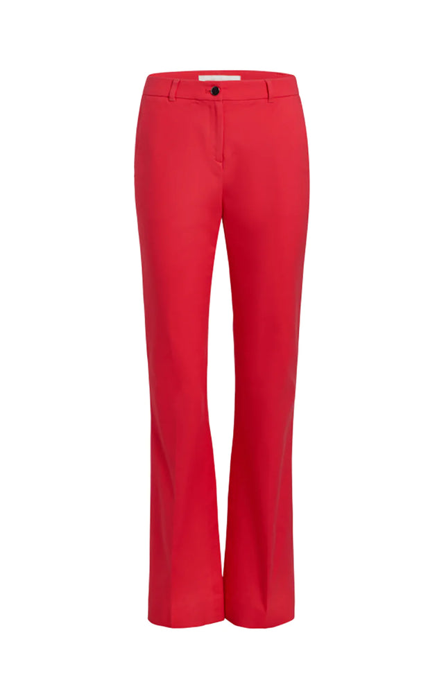 Wild Edric - Pink Stretch Double-Weave Pants