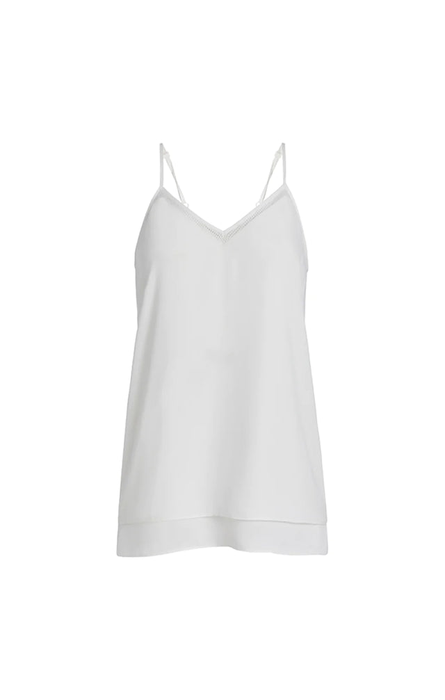 Aegis Ivory - Two-Ply Ivory Georgette Camisole