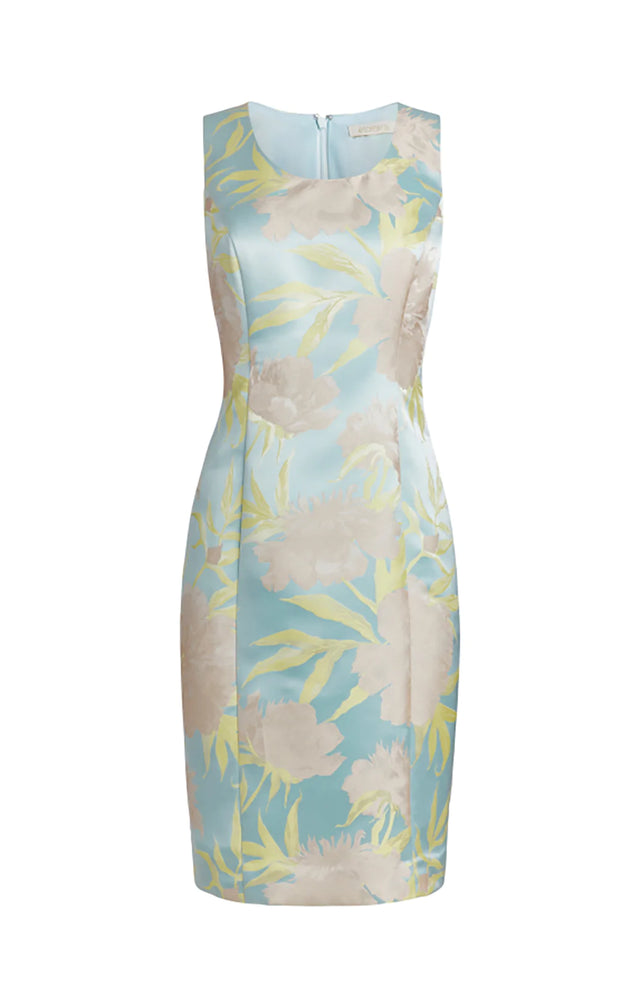 Lisianthus - Floral Jacquard Dress