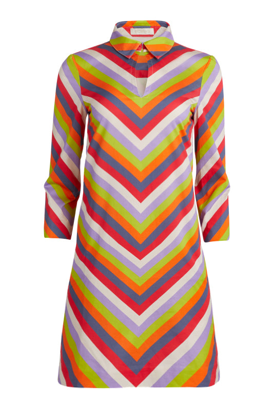 Printworks - Bias-Striped Dress