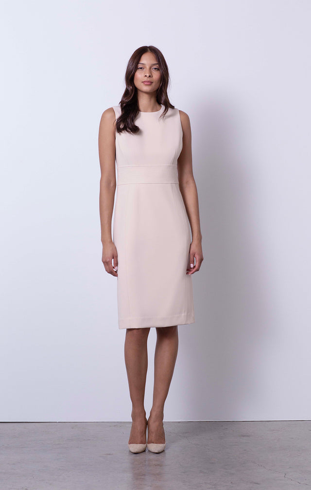 Watson - Champagne Sheath Dress - On Model
