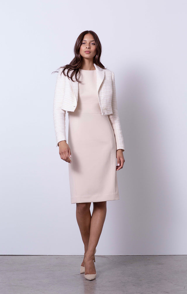 Watson - Champagne Sheath Dress - On Model