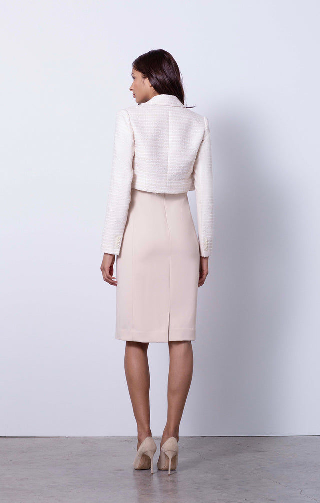 Watson - Champagne Sheath Dress - On Model