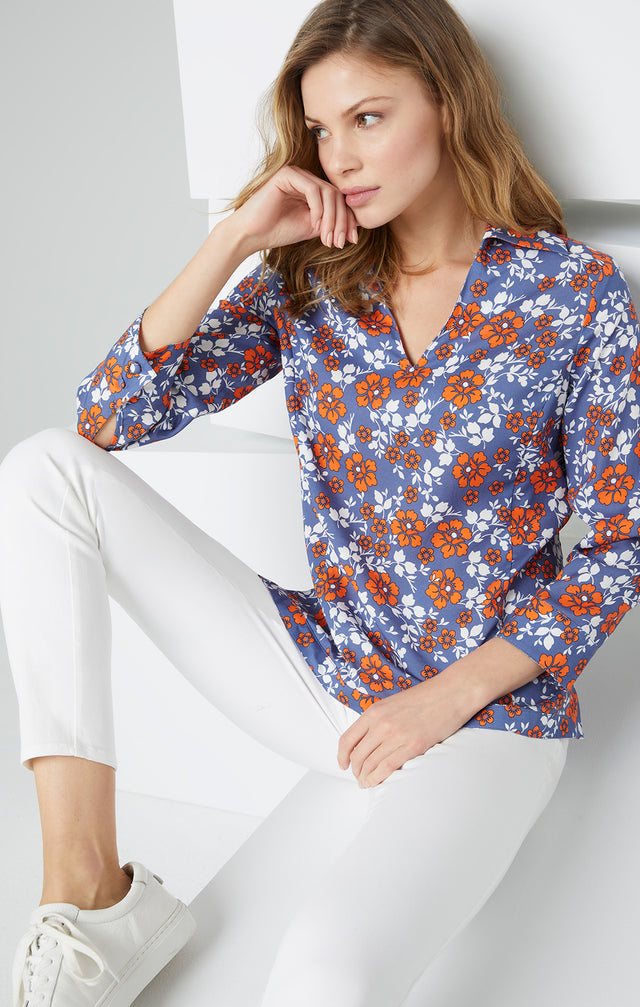 Cabaña - Floral-Print Resort Tunic - Look