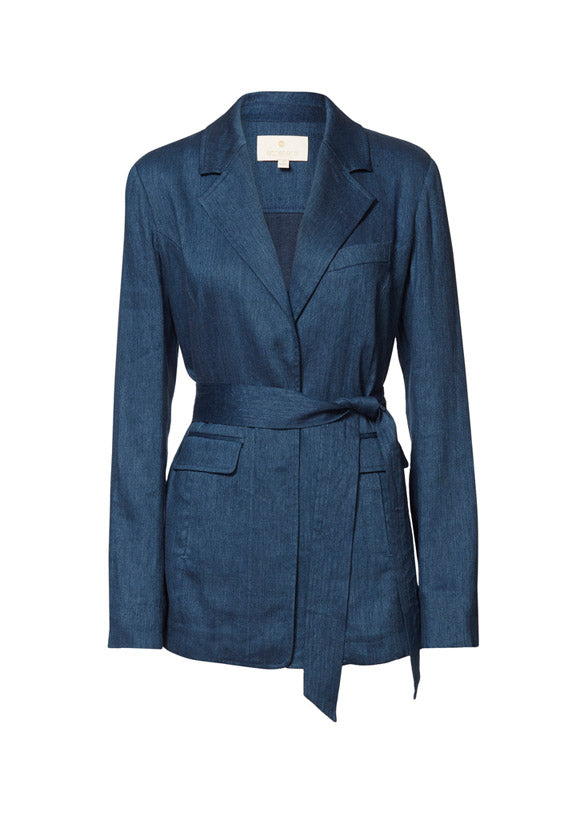 Harbor - Belted Deconstructed Blazer