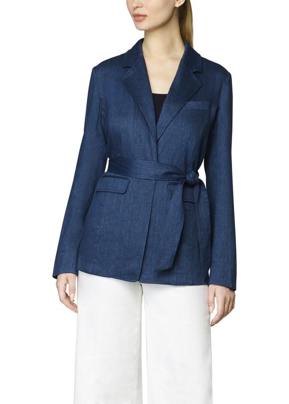 Harbor - Belted Deconstructed Blazer
