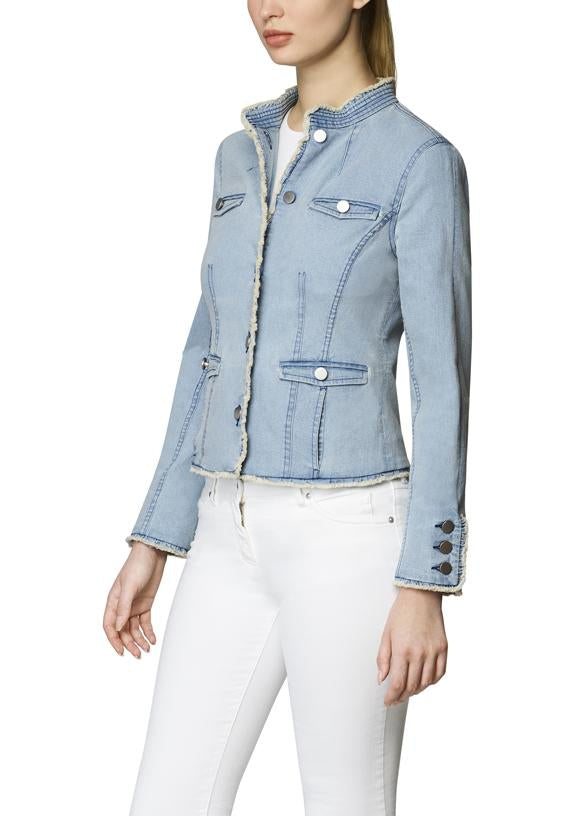 June - Fringed Denim Jacket