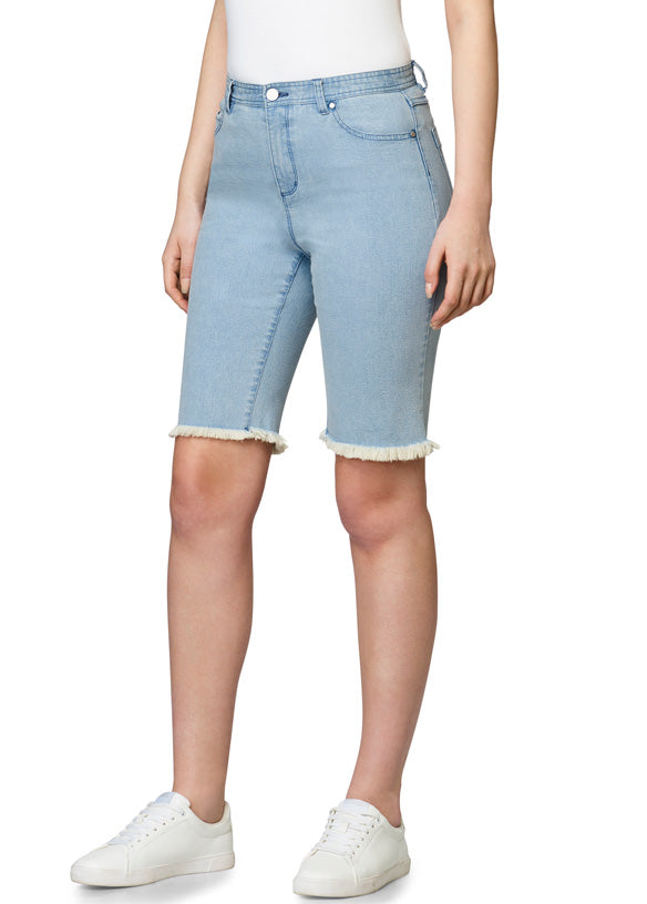 June - Denim Bermuda Shorts
