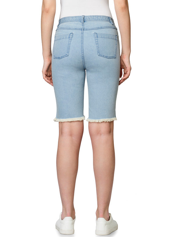 June - Denim Bermuda Shorts