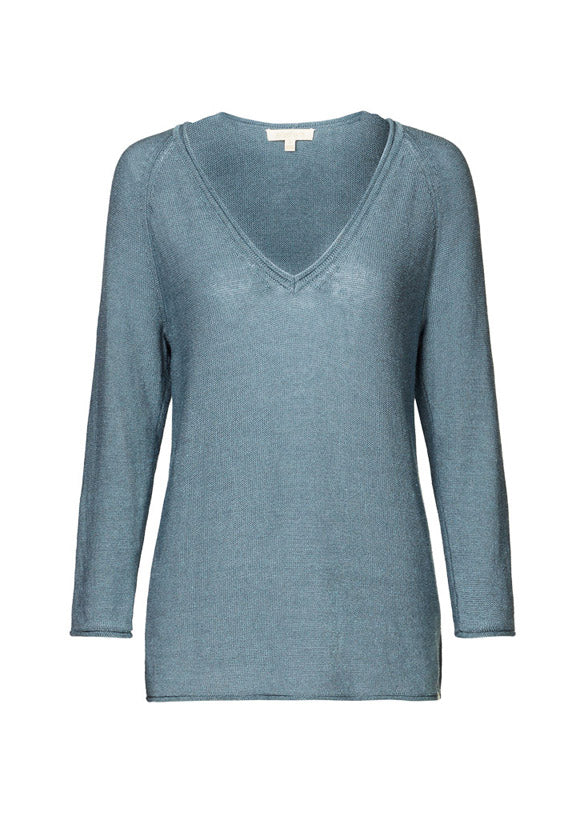 Seaside - Reversible Linen Sweater